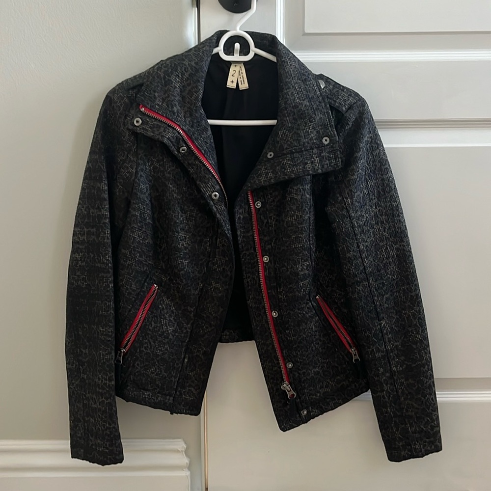Free people jacket - Cheetah print jacket